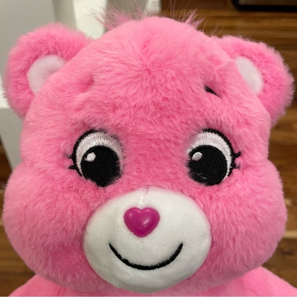 Care Bears Cheer Bear Plush 2020 Stuffed Animal 13” Rainbow Pink - Picture 8 of 10